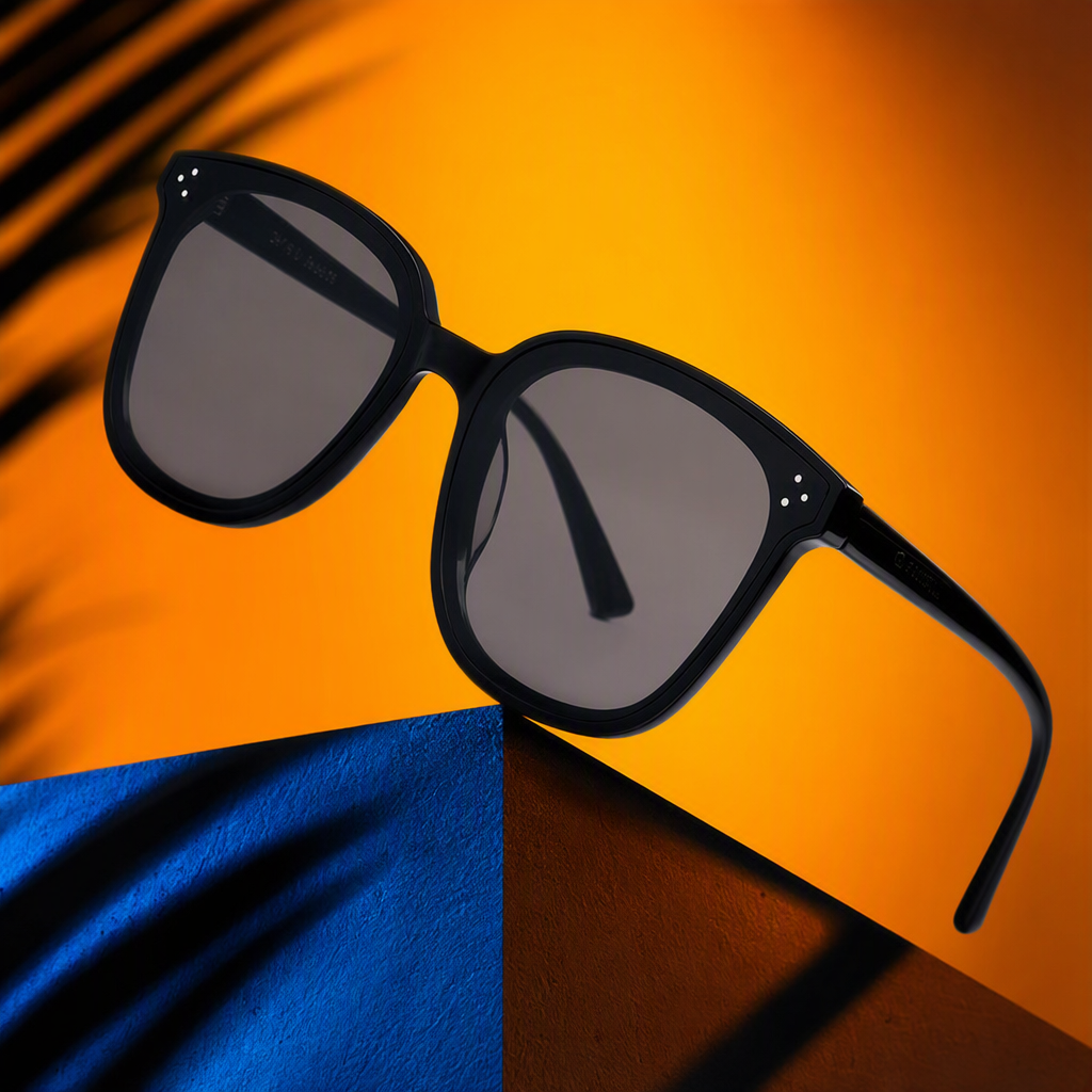 Fashionable polarized sunglasses for men, UV protection sunglasses for driving, outdoor and casual black trendy style Specification image
