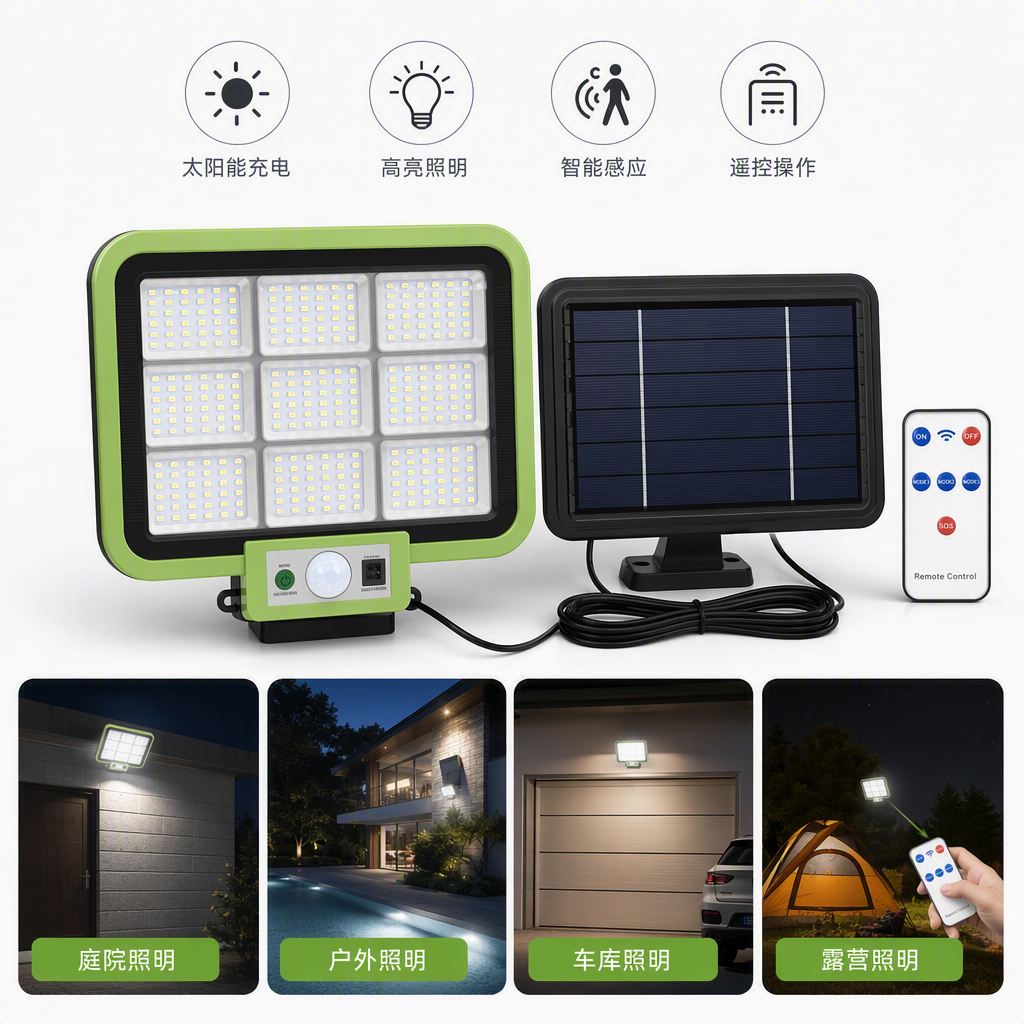 太阳能灯实物图
