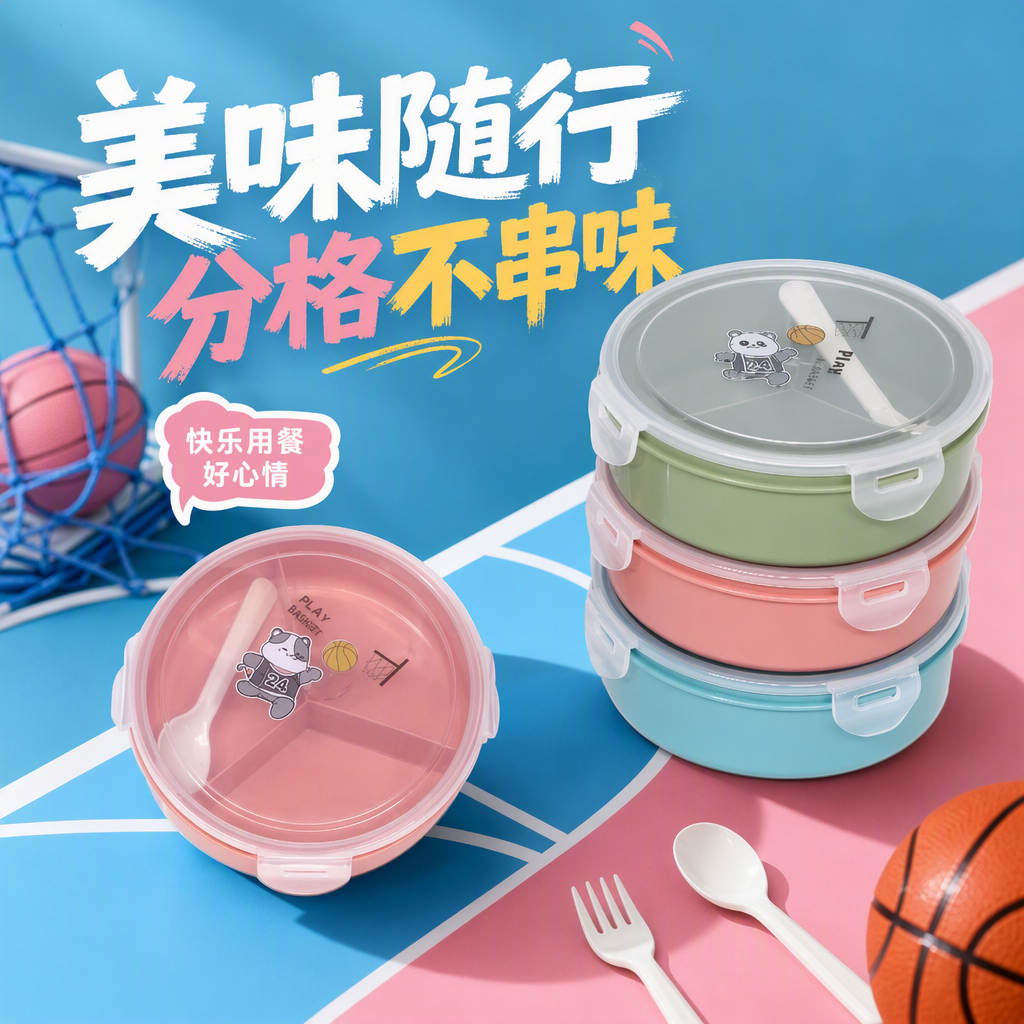 多功能密封保鲜盒套装便携饭盒厨房餐具收纳盒塑料密封容器大容量家用细节图
