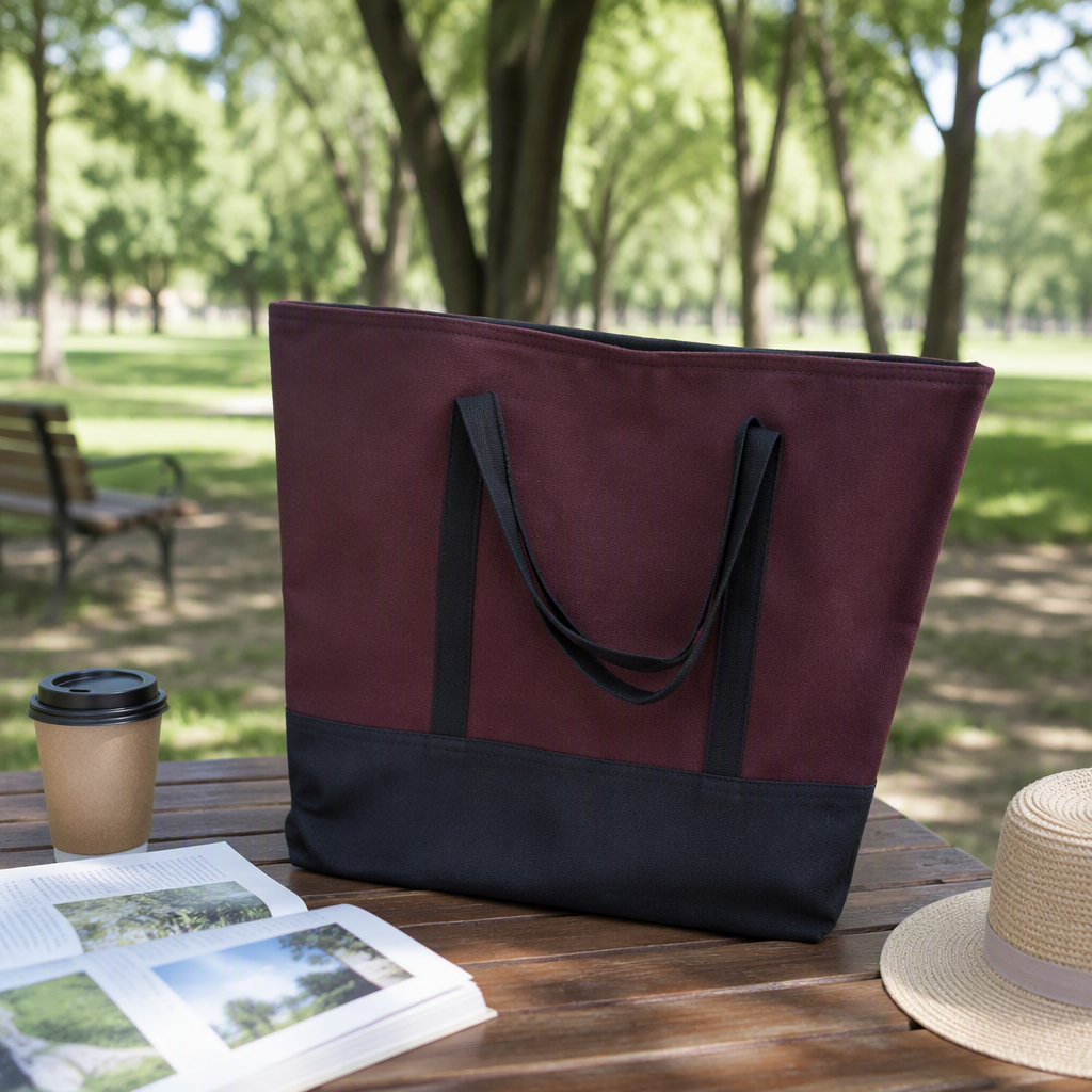 Fashionable, oversized laminated handbag, non-woven fabric packaging bag, environmentally friendly, durable and multi-functional shopping bag