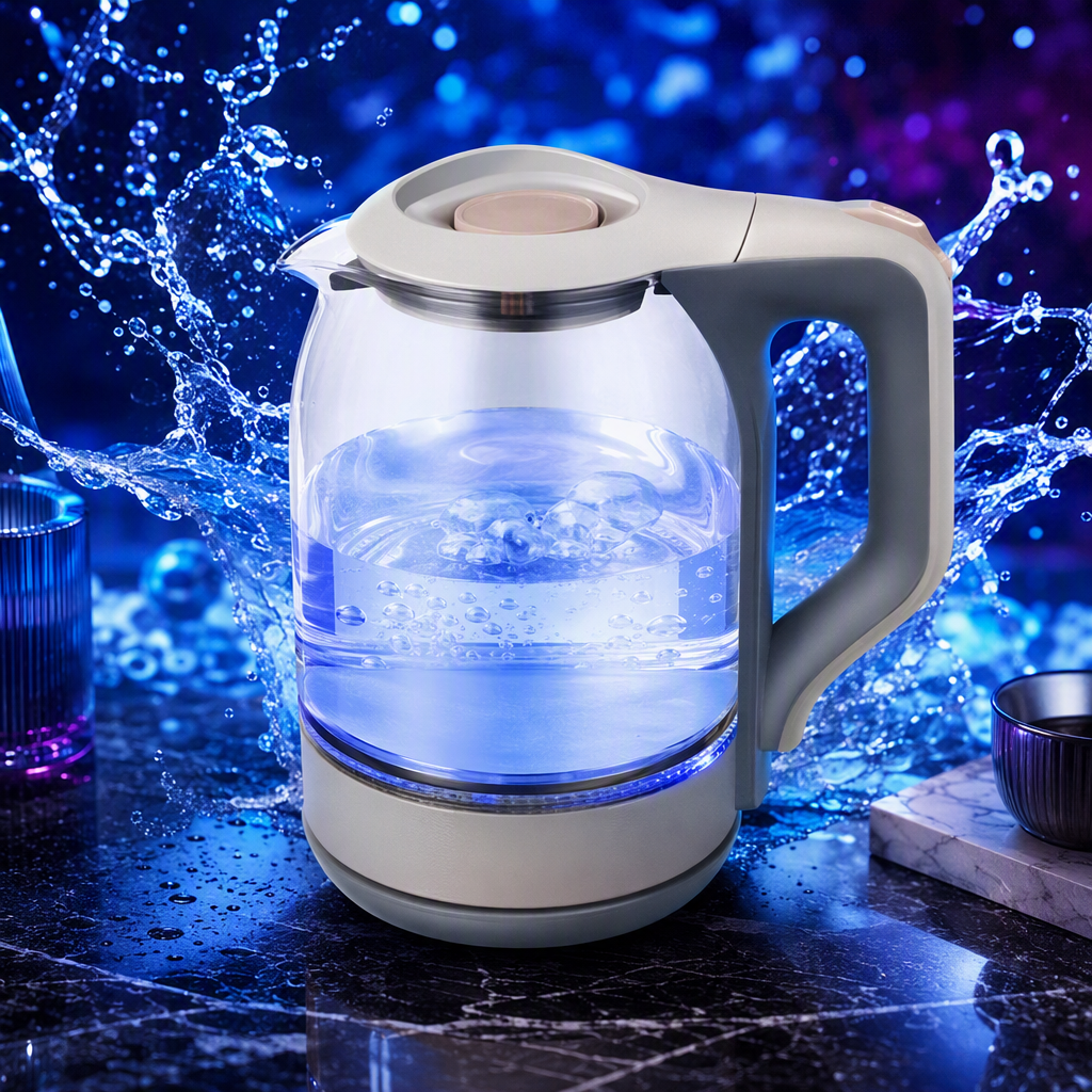The multi-functional smart electric kettle has a large capacity and is a must-have for household use, quick water boiling, heat preservation and energy saving in the kitchen details Picture