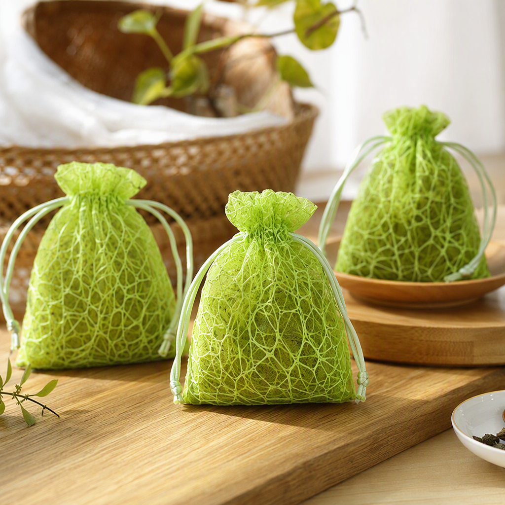 Shanshan Bag-making, Ougen yarn drawstring drawstring bag, gauze bag, storage bag, hand-held portable multi-purpose packaging bag Specification image
