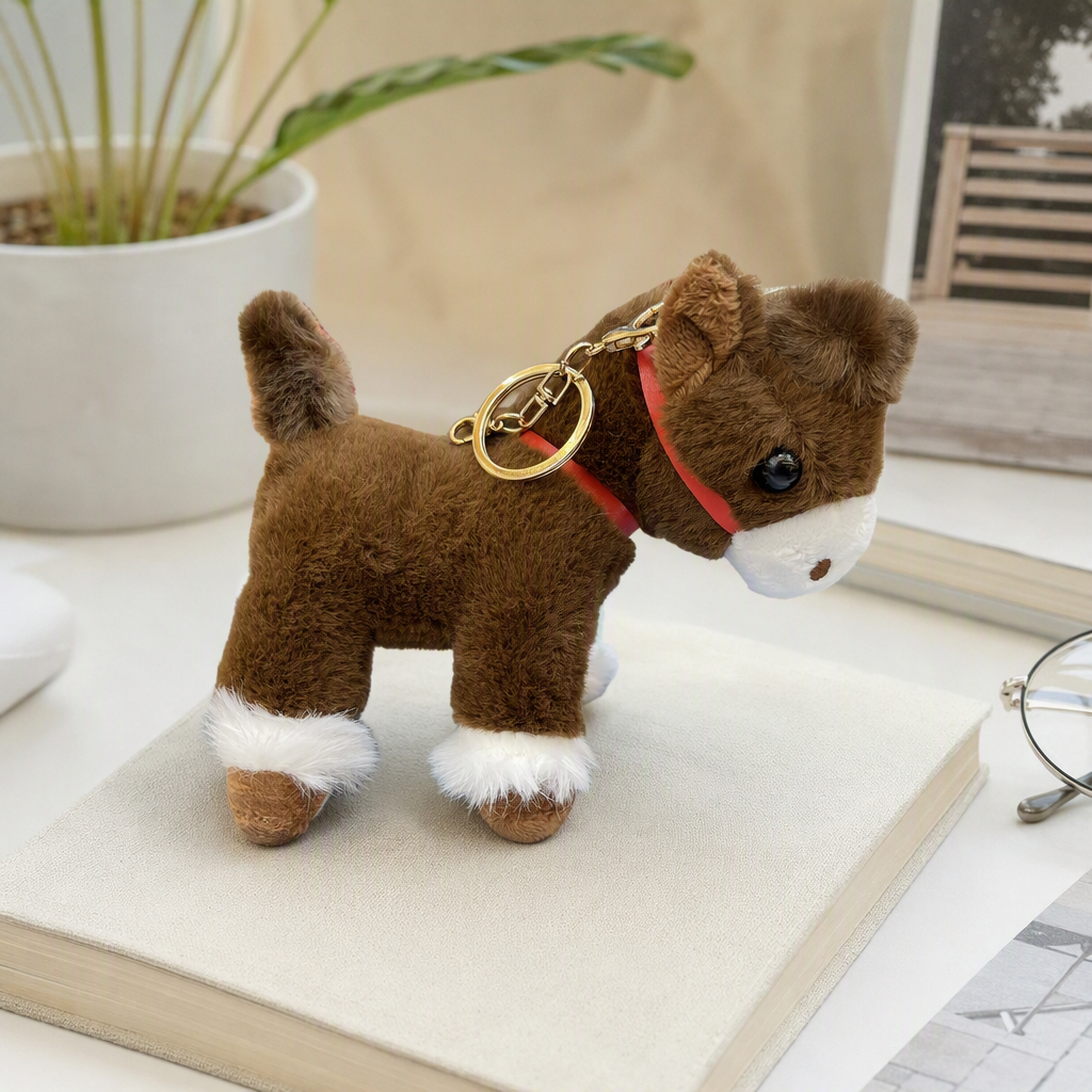 Brown pony dolls colgante llavero decoraciones ideas para colgar details Picture