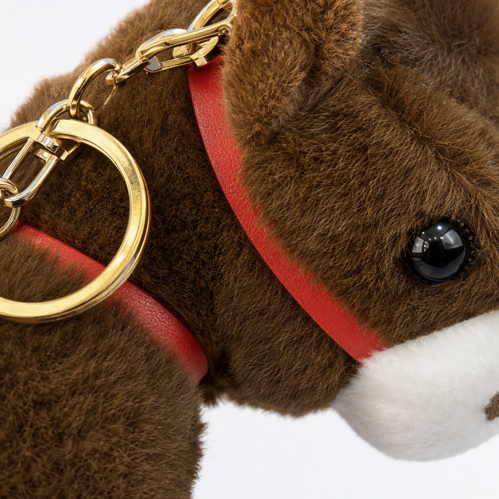 Brown pony dolls colgante llavero decoraciones ideas para colgar Application Scenario