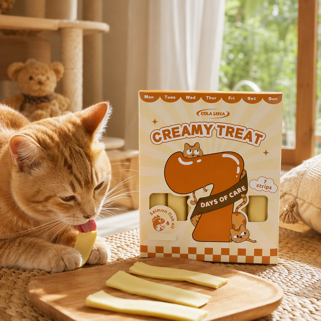 Pet wet food, cat strips, salmon and fish oil formula details Picture