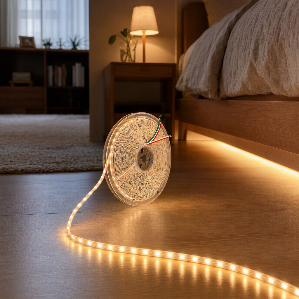 24V corriente de agua LED con luz suave ahorro de energía tira de luz decorativa mercado interior de la puerta del hotel para la iluminación de la atmósfera al aire libre details Picture