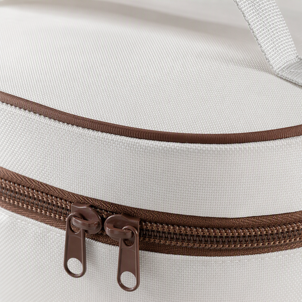 【CL】 26Q2#358 Oval-shaped portable insulated bag, multi-functional large-capacity suitcase, clothing and toiletries storage bag, organizing bag, travel storage bag, storage bag, large storage bag Specification image