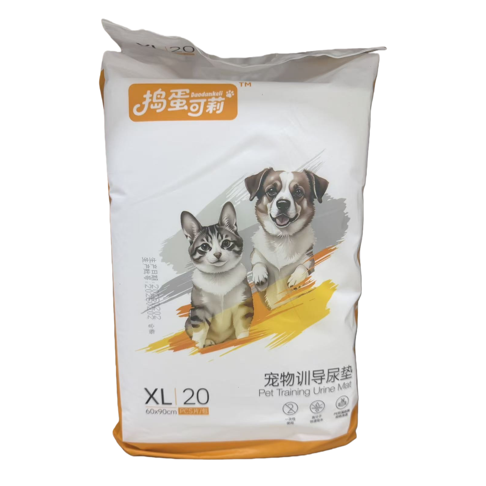 Pet cat and dog training catheterization pads with strong water absorption Item Picture