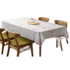 [CL] 26Q2#565 paño de mesa de flores pequeñas de color rosa blanco cubierta de arte mesa mahjong tapetes de PVC tapetes de mesa de mesa multifunción decoración para el hogar Application Scenario