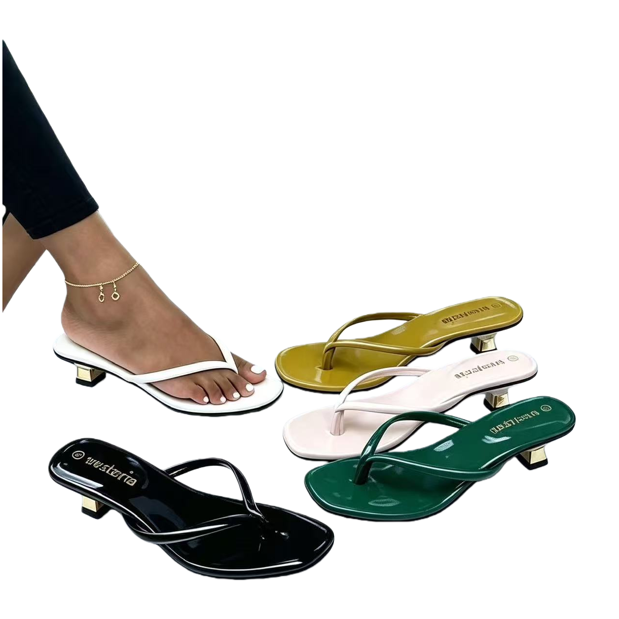 الصندل النسائية التي تصمم الصنادل النسائية التي تستخدم في الموضة والمطابقة Item Picture