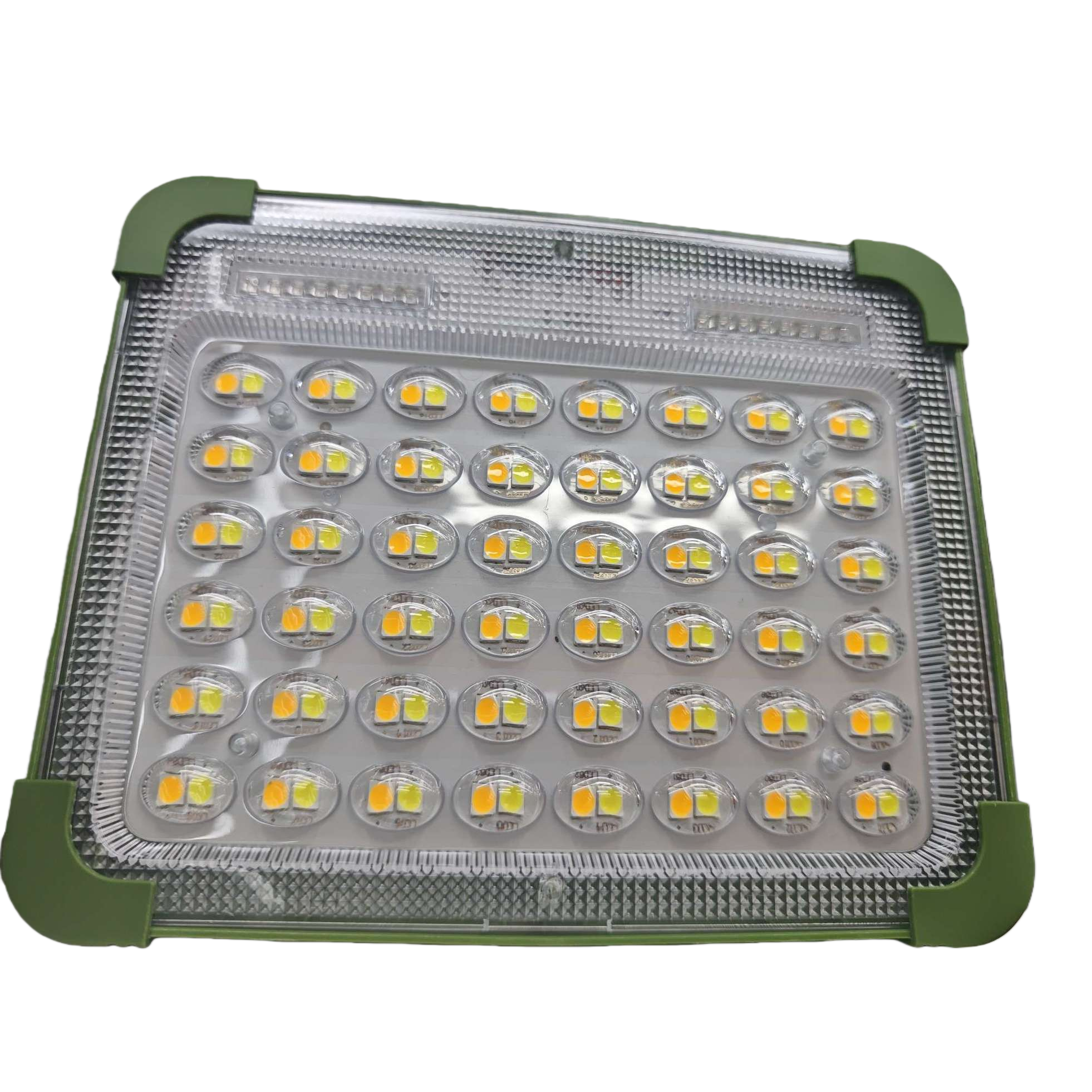 Environmentally friendly frame LED solar floodlight board, energy-saving and high-brightness, simple design for home, office and decorative lighting Item Picture