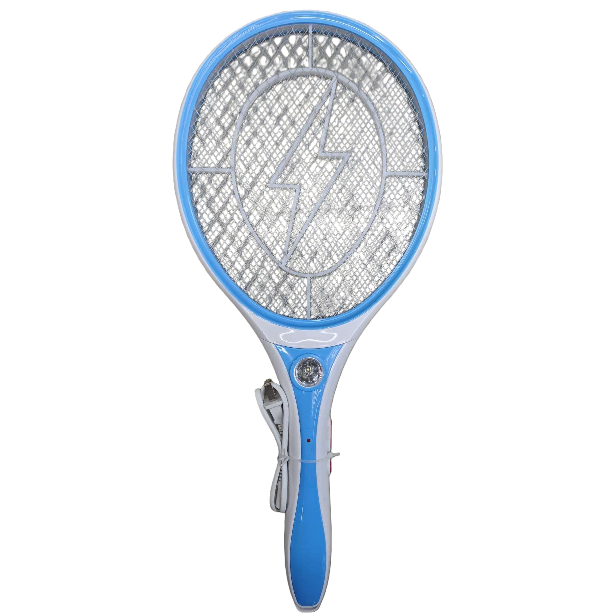 Blue and white electric mosquito swatter, rechargeable handheld mosquito killer, household mosquito repellent, portable mosquito repellent and mosquito trap, mosquito killer, mosquito killer lamp Item Picture