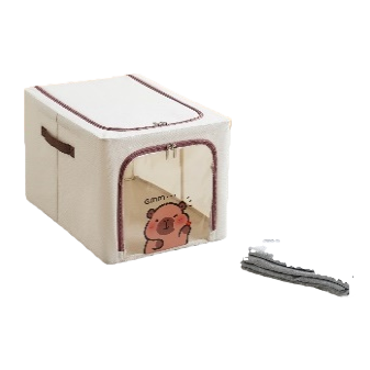 【CL】26Q2#904 Thickened plastic storage box, off-white organizing box, outdoor turnover box, storage box, storage box, plastic storage container Application Scenario