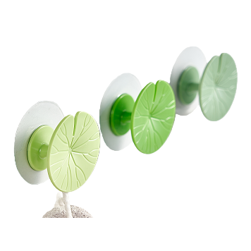 【CL】26Q3#2317 Multi-functional double-sided suction cup adhesive hook, no need for drilling, strong adhesion, kitchen and bathroom hooks, blinking creative decorative products Application Scenario