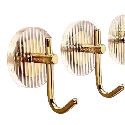 【CL】26Q3#2319 Multi-functional double-sided suction cup adhesive hook, no need for drilling, strong adhesive hook for kitchen and bathroom, blink-shaped decorative product Application Scenario