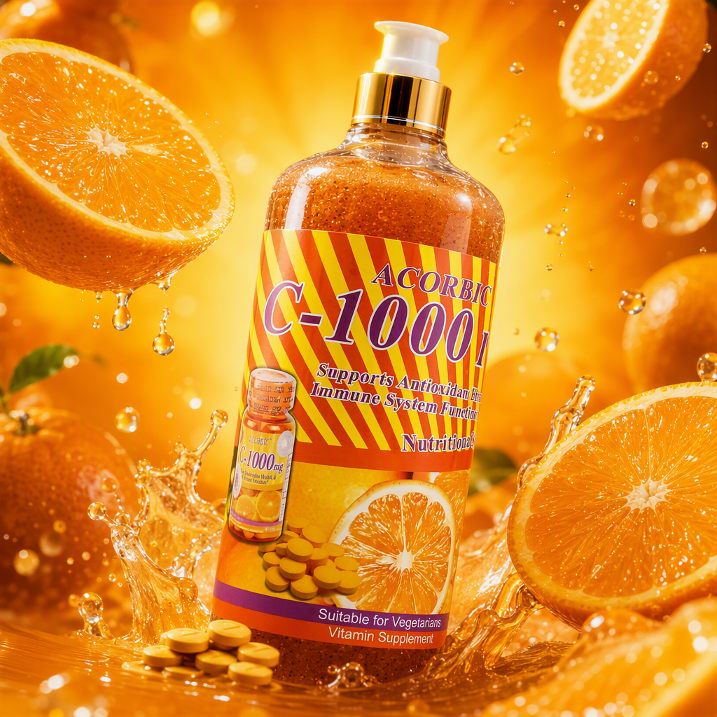 ACORBIC C-1000 Vitamin C Body Wash 1000ml Specification image