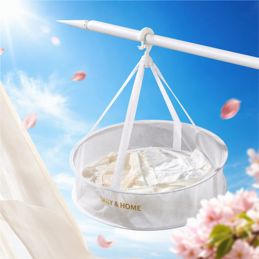 旅行晾衣绳/晾衣绳/晾晒篮/尼龙绳/可移动篮细节图
