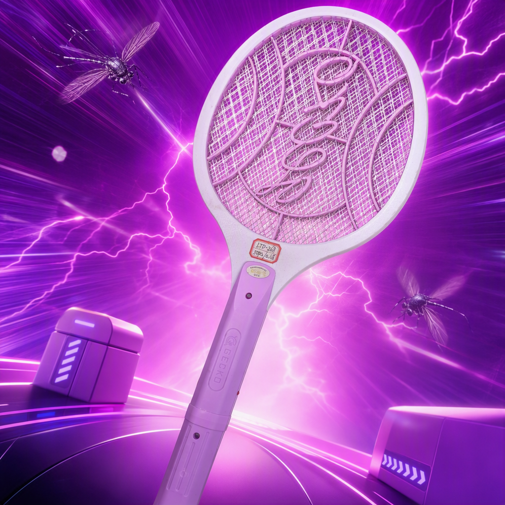 Pink mini electric mosquito swatter, portable mosquito repellent wonder, handheld mosquito killer, home outdoor mosquito prevention product, mosquito killer, mosquito killer lamp, electric mosquito swatter Specification image