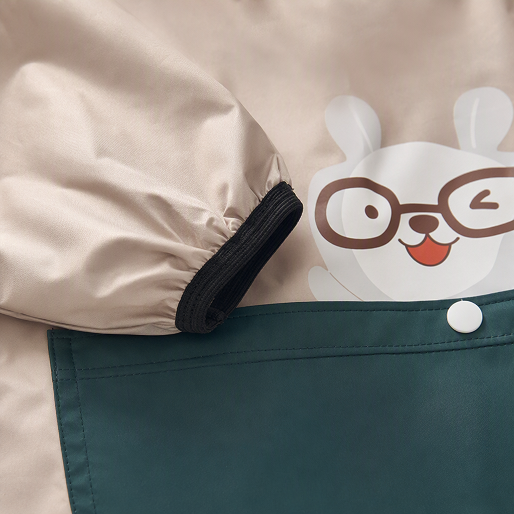 وكان حزام الشريط 26Q2 718 718 مترا مربعا على صدره من جيب أخضر داكن مزخرف بخروف APron على ظهره، مناسب لارتداء ملابس الطبخ في المطبخ Specification image