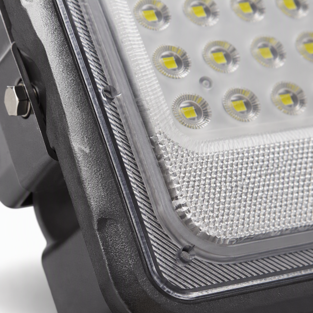 High-brightness energy-saving grey LED solar floodlights, outdoor waterproof square landscape lighting, high-power lamps Application Scenario