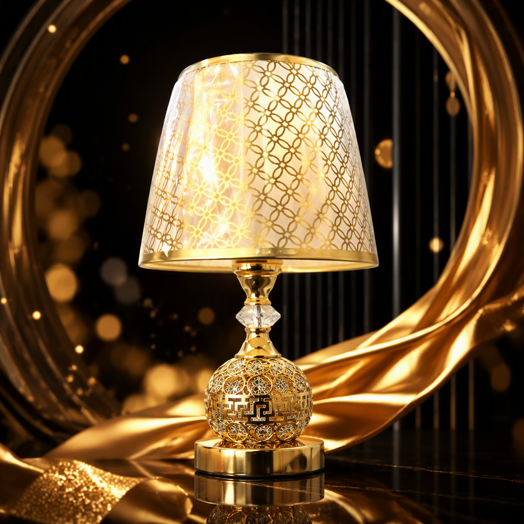 Multi-functional decorative table lamp, night light, warm bedroom and study lighting, creative design, fashionable style