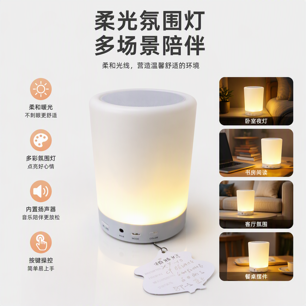 Energy-saving LED bulb lamp, independent light source, home lighting, warm white light, energy-saving and power-saving, high brightness, long lifespan
