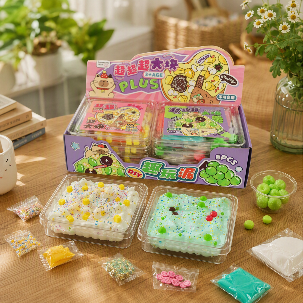 Destripando pequeños purés - super super mega bloque de yogurt DIY comida para jugar Specification image