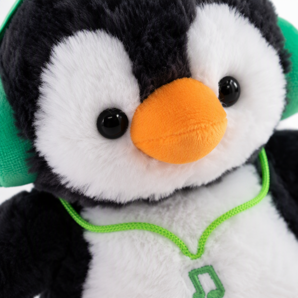 22cm bondadoso verde auricular pingüino lindo peluche juguete muñeca casa poner regalo Application Scenario