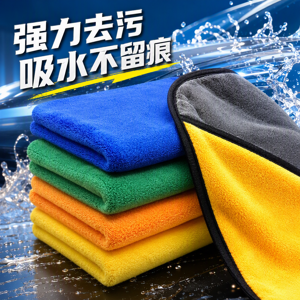 Colorful microfiber absorbent towel, soft and quick-drying, multi-purpose for family, travel and sports bath towels Specification image