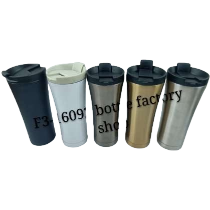 Multi-color stainless steel insulated cup for boys and girls, business portable, heat-resistant, gold, silver, white and black, capacity 350ml Item Picture