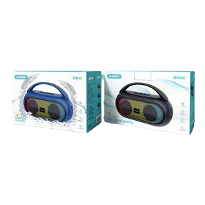 Colorful blue portable Bluetooth speaker, waterproof and shockproof, small and portable outdoor mini speaker, wireless Bluetooth player Item Picture