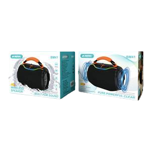 Fashionable and portable Bluetooth speaker, black waterproof and shockproof mini small outdoor portable audio equipment Item Picture