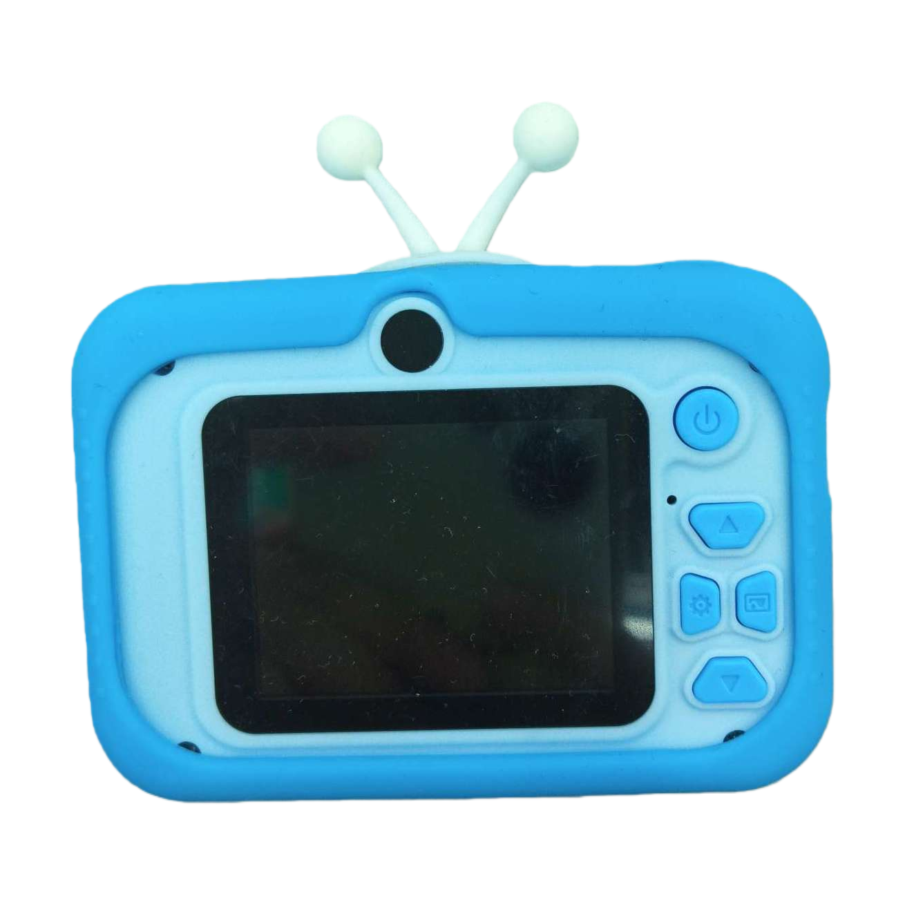 A portable, shockproof and high-definition toy camera for children's blue photography, suitable as a gift for school-aged children Item Picture