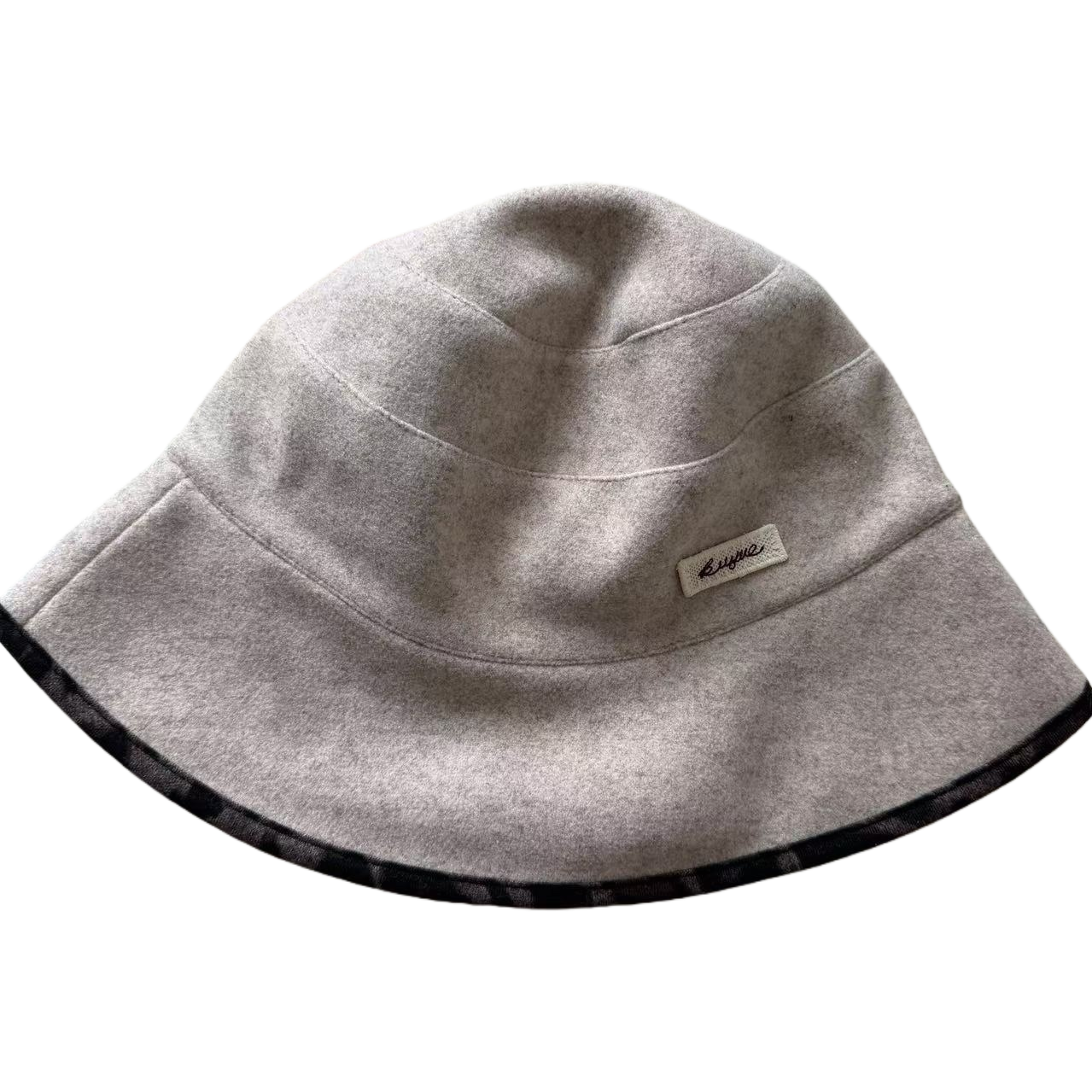 Moda versátil beige lana sombrero pescador casual sombrero otoño invierno tendencia versátil unisex Item Picture