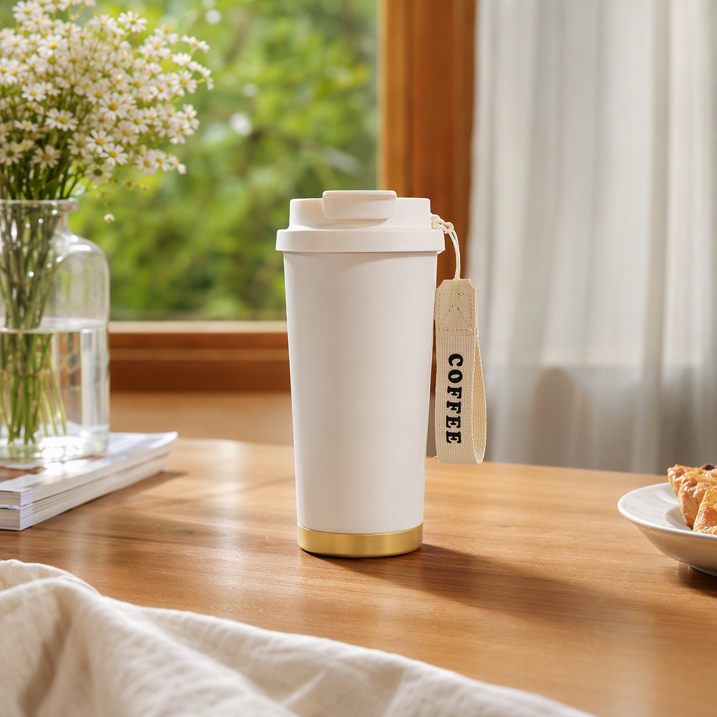 Multi-functional insulated cup, portable large-capacity student outdoor sports water cup, daily necessities and cup supplies Item Picture