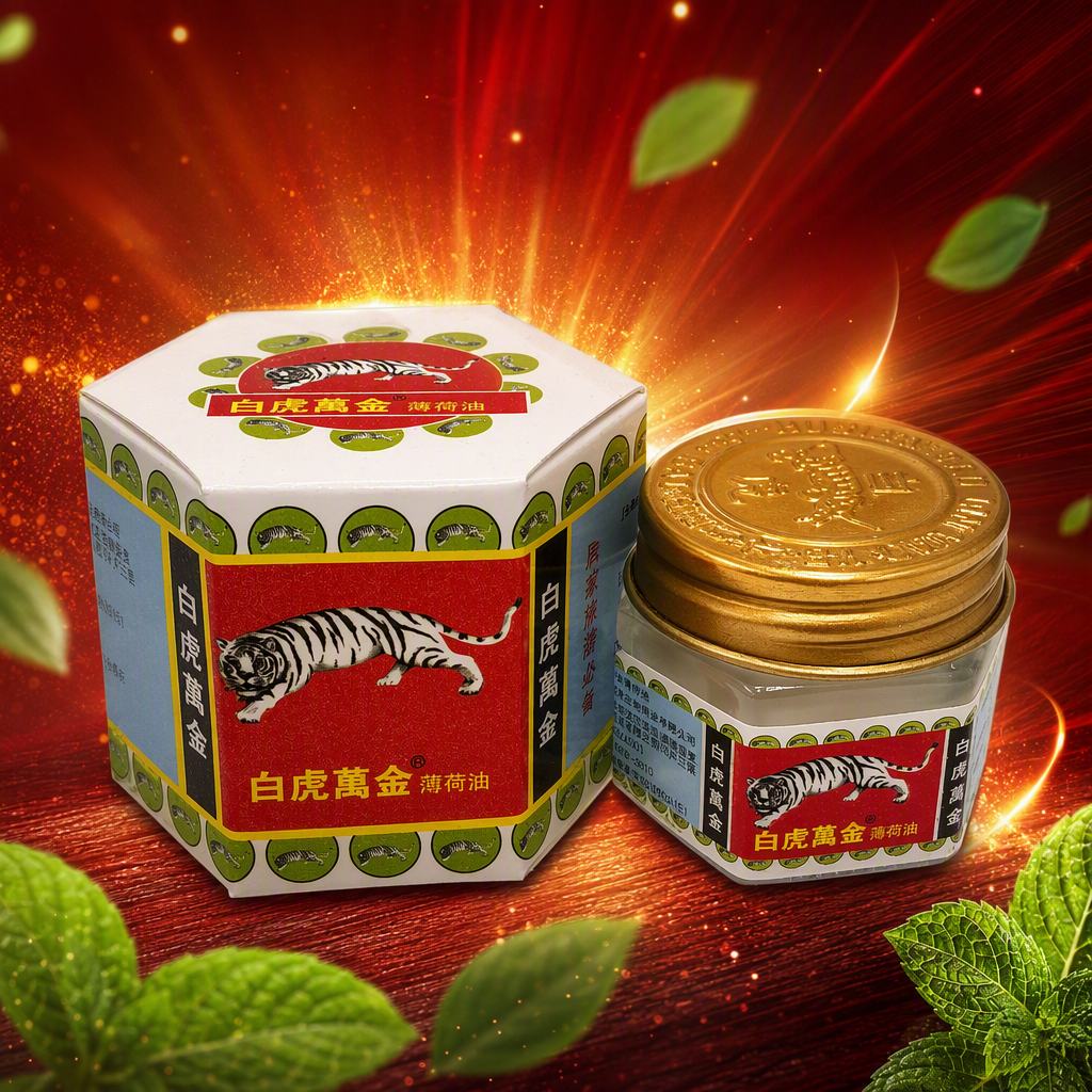 白虎万金薄荷油舒爽清凉油风油精鼻通缓解头痛感冒不适清凉膏提神醒脑护理用品细节图