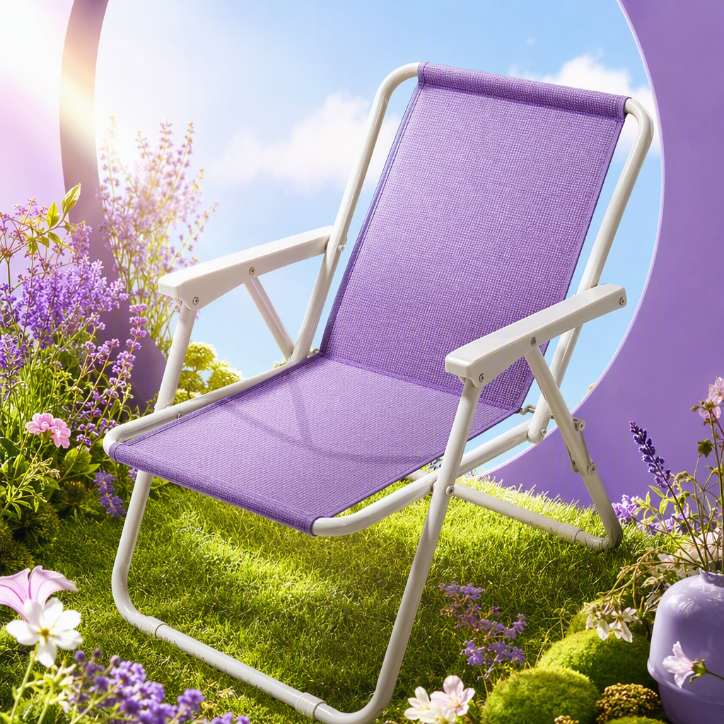 The multi-functional folding chair is a simple, portable, lightweight and durable indoor furniture for home use, dining rooms, leisure and office work details Picture