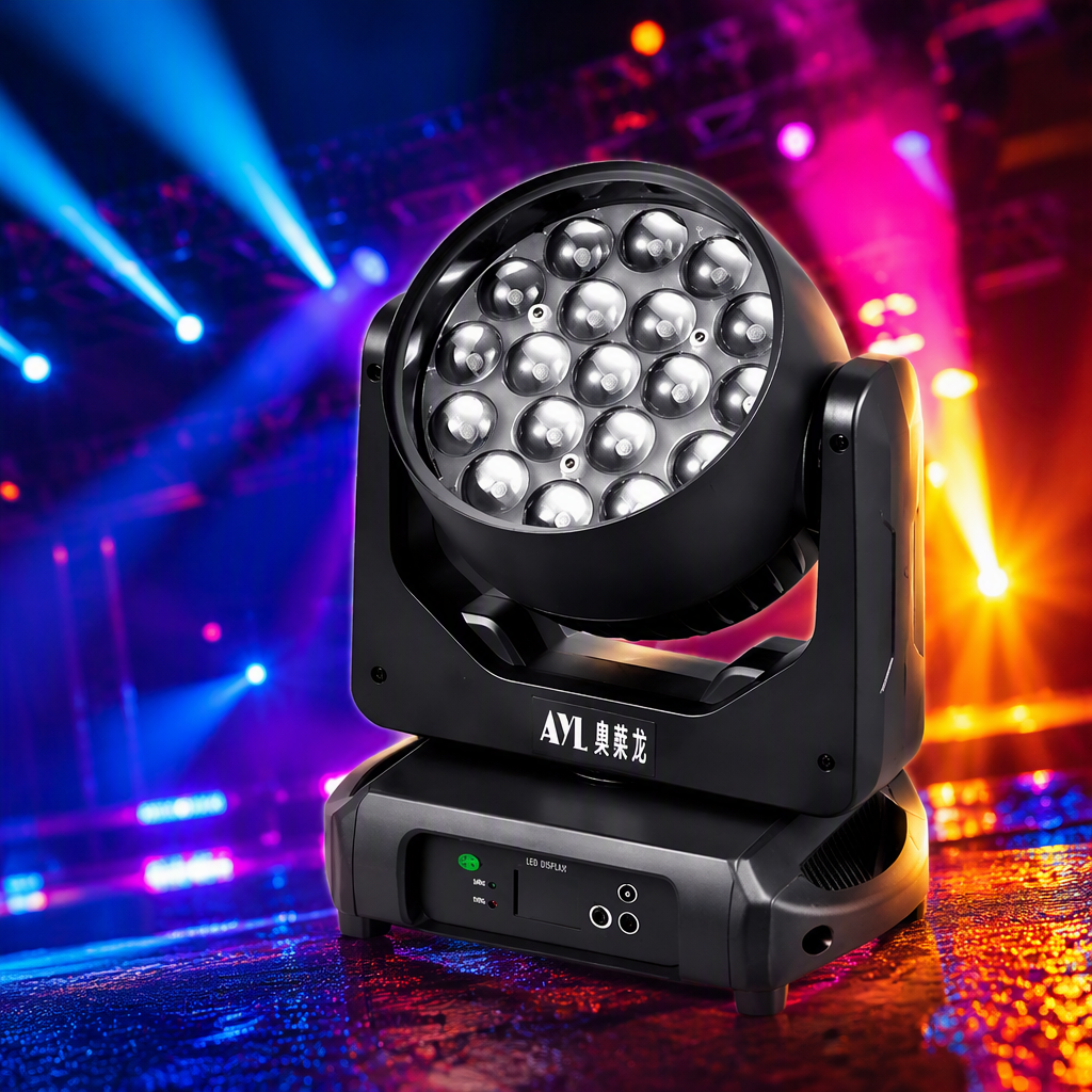 Professional performance stage lighting equipment, high-brightness spotlights, stage performance lamps with multi-color adjustment