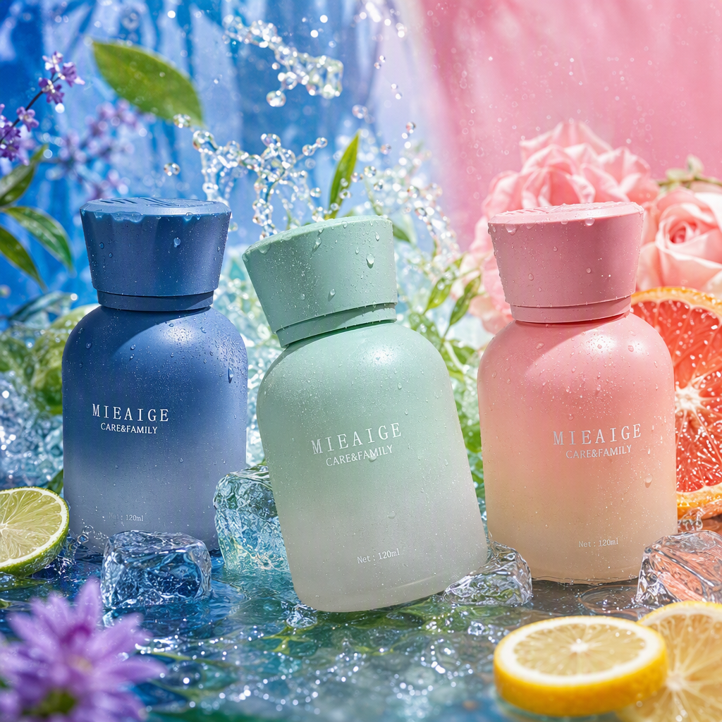Botella de aromaterapia de gradiente colorida kit casero botella de perfume creativa simple y de moda contenedor de perfume Specification image