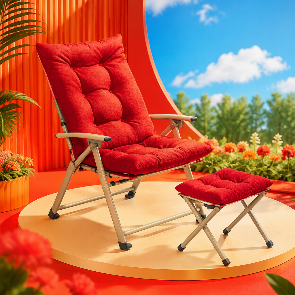 Silla plegable portátil multifuncional simple hogar casual oficina al aire libre portátil asiento ligero durable y resistente details Picture