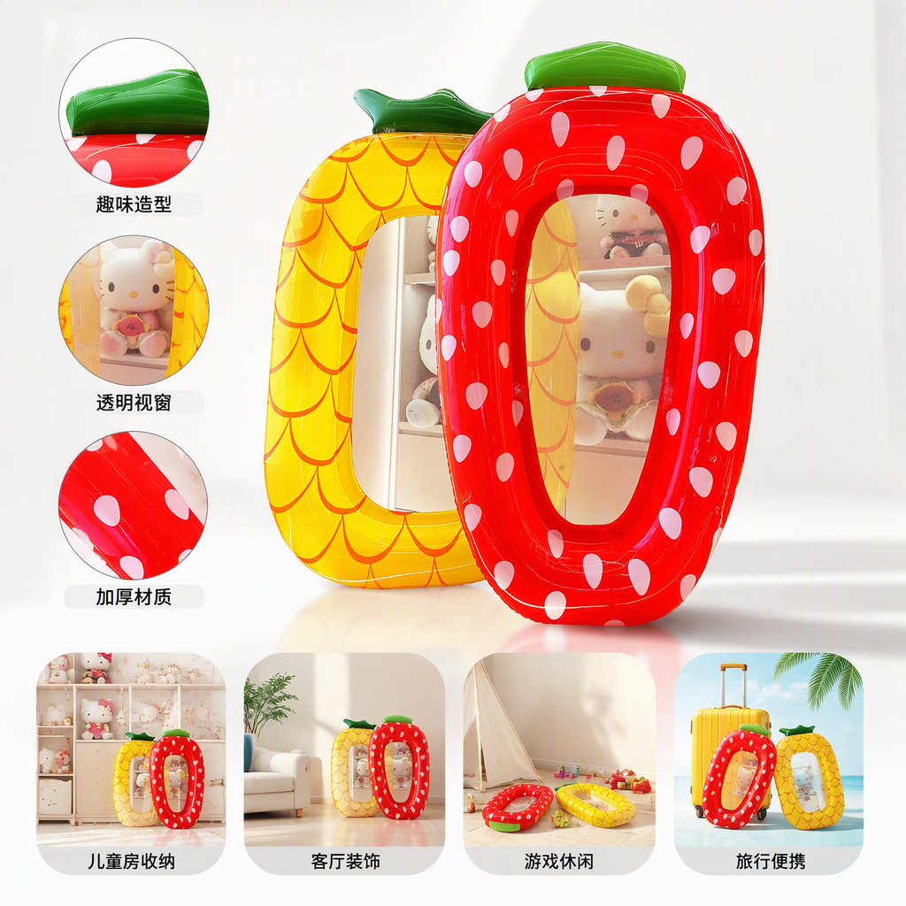 A variety of colorful cartoon inflatable floating beds are available for selection, suitable for beach, swimming pool, leisure and entertainment, and suitable for both children and adults