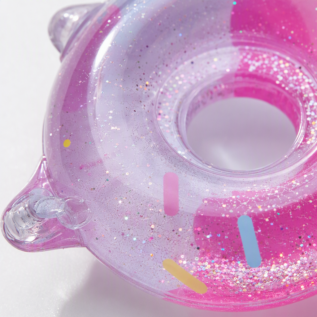 Colorful cartoon shape inflable cup holder antideslizante leakproof niños adultos escritorio decoración regalos creativos Application Scenario