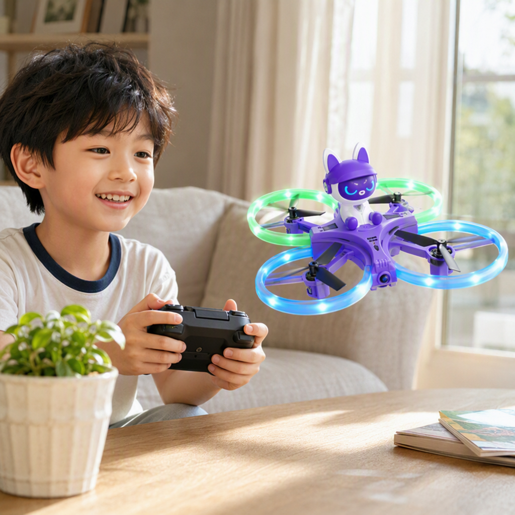 Multi-functional remote control aircraft, high-definition camera, aerial photography drone, portable children's toy aircraft Application Scenario