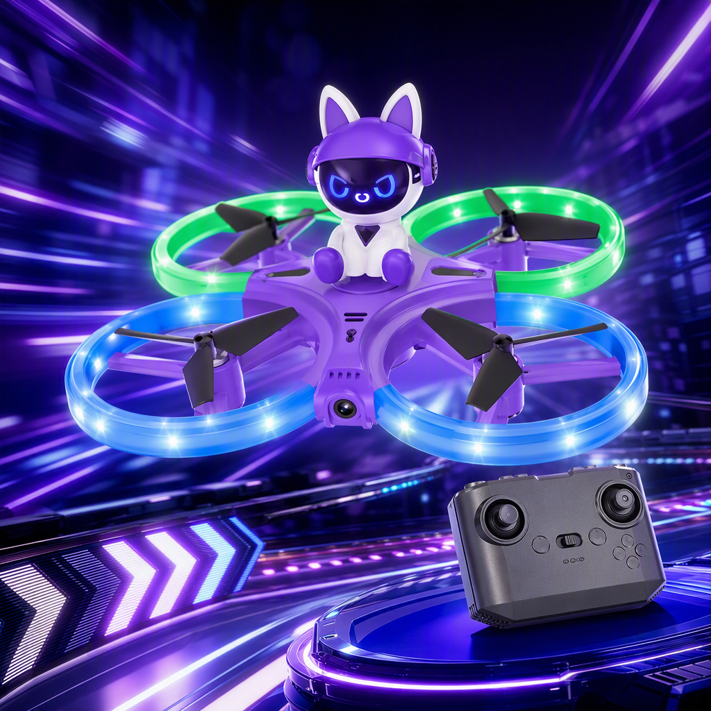 Multi-functional remote control aircraft, high-definition camera, aerial photography drone, portable children's toy aircraft Specification image