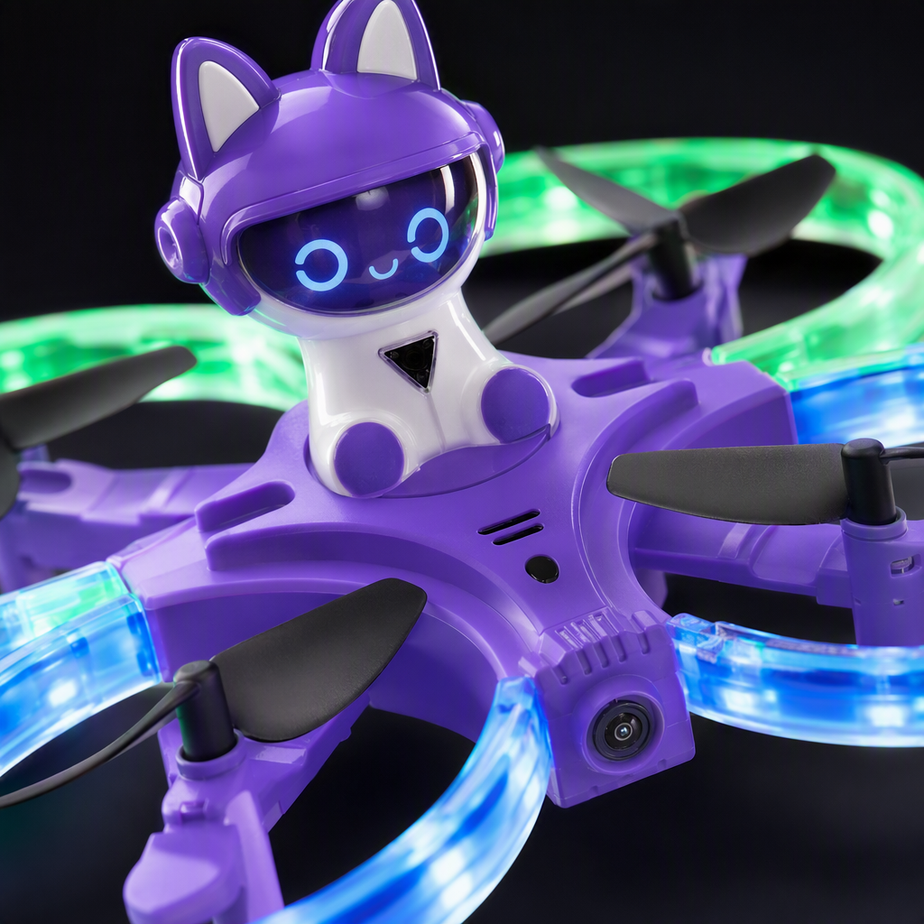 Multi-functional remote control aircraft, high-definition camera, aerial photography drone, portable children's toy aircraft Item Picture