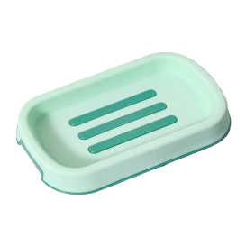 Caja de almacenamiento multifuncional de plástico ecológico con tapa cocina baño suministros de organización contenedor de almacenamiento caja de jabón verde Item Picture
