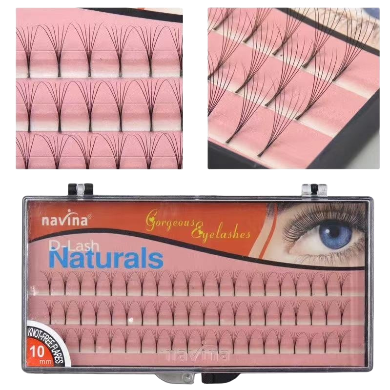 Base rosada ciliar bunch beauty set caja de almacenamiento portátil duradero denso natural maquillaje suministros Item Picture