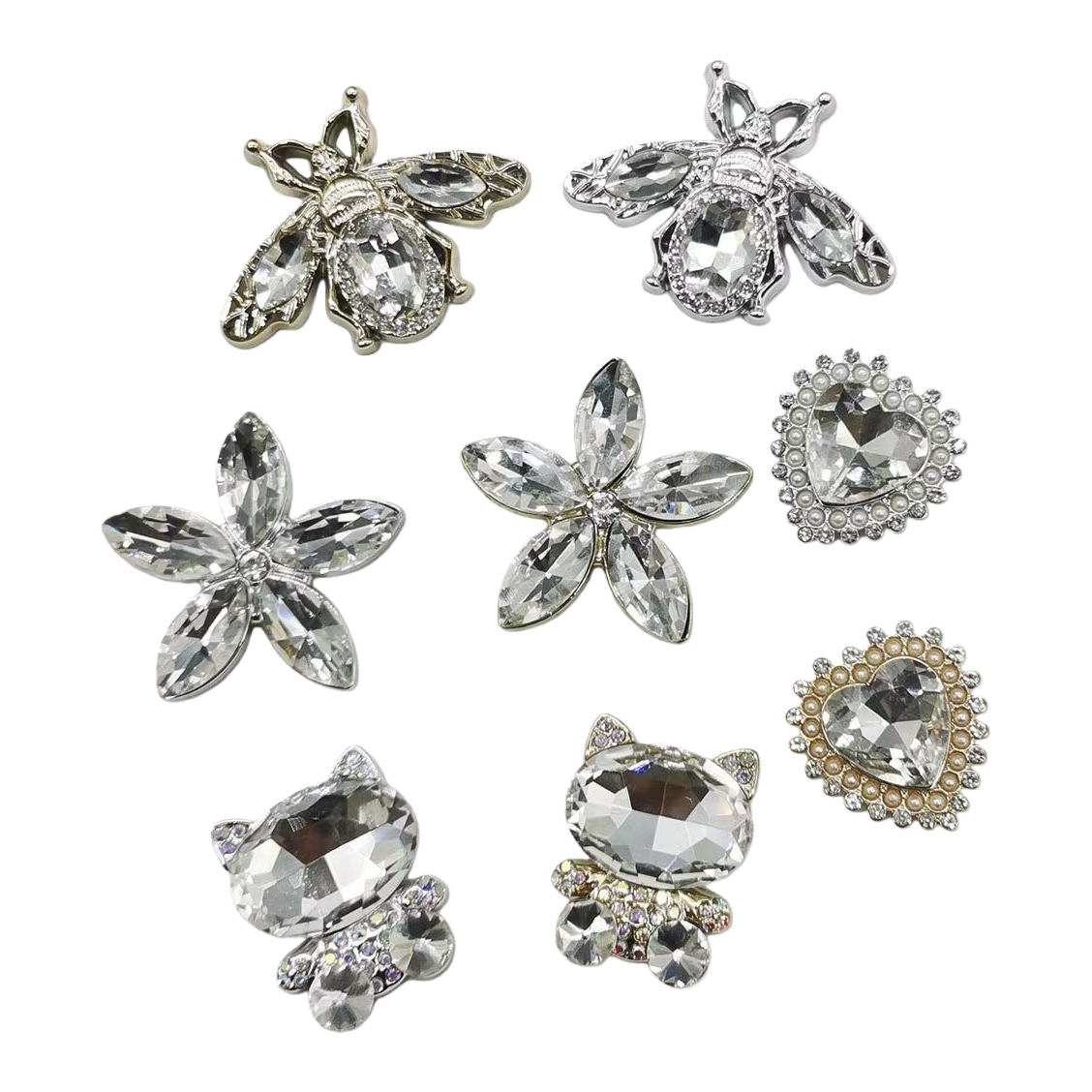 التحف الكريستال على الأطباق البيضاء تُنحت يدويا على مجموعة من الهدايا الراقية والموضة Item Picture