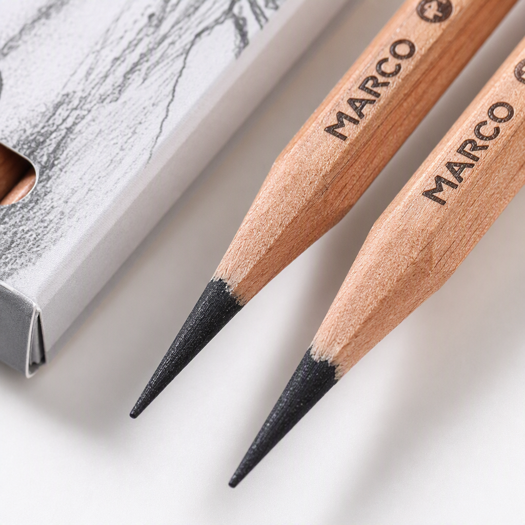 Professional wooden sketching charcoal set, fine and soft painting and drawing tools, student art supplies Application Scenario