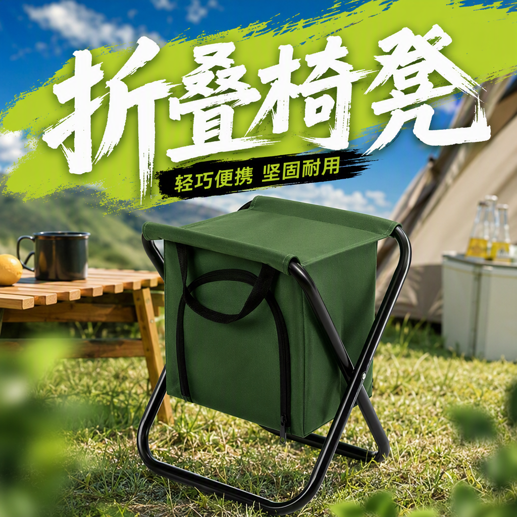 多功能折叠凳简易家具家装必备轻便便携实用多色选择产品图